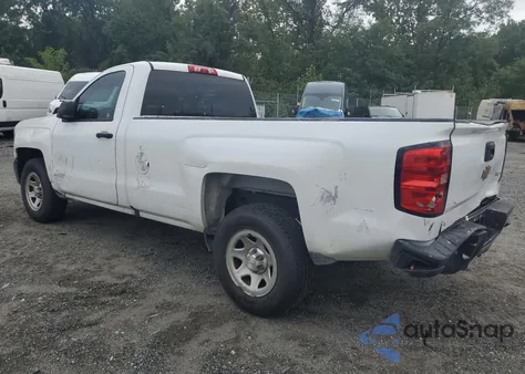 2017 Chevrolet Silverado C1500 z USA, uszkodzony, nr VIN 1GCNCNEH7HZ301137